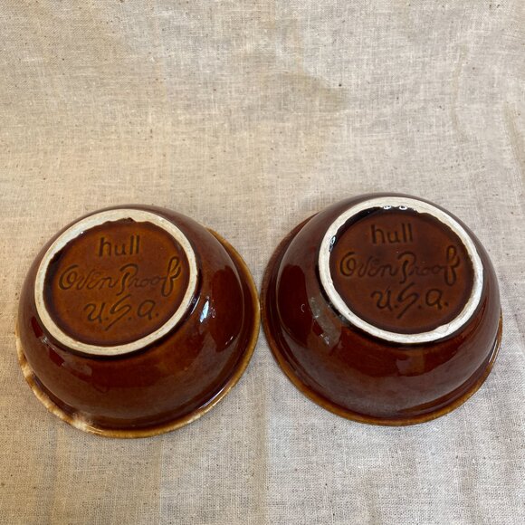 Vintage Hull Set of 2 Bowls & 2 Mugs - Picture 5 of 12